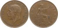 Großbritannien Farthing (1/4 Penny) George V., 1910 - 1936 -