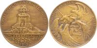 Sachsen, Stadt Leipzig Bronzemedaille Auf die Jahrhundertfeier der Völkerschlacht bei Leipzig, Deutscher Patriotenbund -
