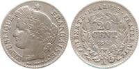 Frankreich, 2. Republik 20 Centimes 1850 A Paris, Typ Cérès Sehr schön, ... 125.51 元 含税 ＋  83.67 元 运费