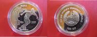Laos 1000 Kip Rar - Fussball WM 2002 - World Cup Football - Soccer - Korea - Japan - Sillber -
