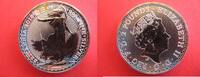 Grossbritannien 2 Pounds Silber - Silberunze - 2 Pfund - Britannia - One Silver Ounce -