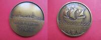 Frankreich / France Schiffe / Marine schwere Medaille a.d. leichten Kreuzer PRIMAUGET, Einsatz im 1. Weltkrieg -