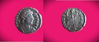 Antike / Rom / Römisches Kaiserreich / Roman coins AR - Siliqua Valens 364-378 - Rom - VRBS Roma, RIC.11 -