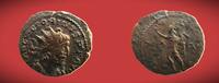 Antike / Rom / Römisches Kaiserreich / Roman coins AE - Antoninian Victorinus 269-271 - Trier - 1. Emission - Sol läuft n.l. - Elmer 683- RAR -