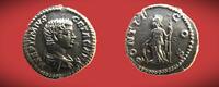 Antike / Rom / Römisches Kaiserreich / Roman coins Denar Geta als Caesar 198-209 - Rom - Minerva steht n.l. RIC.34b -