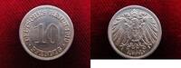 Deutsches Reich 10 Pfennig Kaiserreich - Jg.13 - großes Adler - Buchstabe G - Erhaltung! -