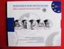 BRD Deutschland 10 Euro Silber-Gedenkmünzenset BRD 10 € Silber Gedenkmünzenset Blister 2015 PP Polierte Platte Original -