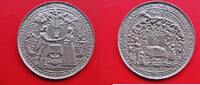 Polen / Danzig Gussmedaille Hochzeitsmedaille - Hochzeit - Ehe - von Dadler / Höhn - Silbergussmedaille -