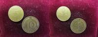 BRD Deutschland 5 + 10 Pfennig 1967 G, 5 & 10 Pfennig, Jg.382+383 -