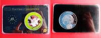 Fussball Europameisterschaft große Medaille Prestige-Edition Football Champions EM Sieger 1972 - 1980 - 1996 Deutschland -
