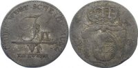 Württemberg 6 Kreuzer Friedrich II. 1797-1805. -