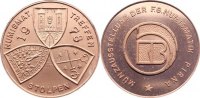 DDR Medaille (Kupfer) Stolpen 1949-1989. -