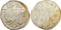 Öttingen Einseitiger Pfennig Karl Wolfgang, Ludwig XV., Martin, Ludwig XIV. 1522-1529. -