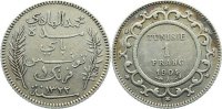 Tunesien 1 Franc Französisches Protektorat 1881-1956. -