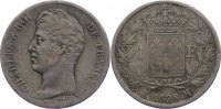 Frankreich Franc Karl X. 1824-1830. -