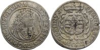 Öttingen 6 Kreuzer Albrecht Ernst I. 1659-1683. -
