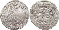 Öttingen 6 Kreuzer Albrecht Ernst I. 1659-1683. -