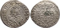 Öttingen 6 Kreuzer Albrecht Ernst I. 1659-1683. -