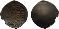 Polen-Fraustadt, Stadt Einseitiger Pfennig Sigismund III. 1587-1632. -