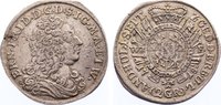 Sachsen-Hildburghausen Doppelgroschen Ernst Friedrich I. 1715-1724. -