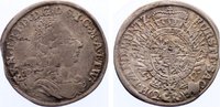 Sachsen-Hildburghausen Doppelgroschen Ernst Friedrich I. 1715-1724. -