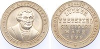 Reformation Versilberte Bronzemedaille Deutschland -