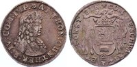 Schwarzburg-Sondershausen 2/3 Taler Anton Günther von Arnstadt 1666-1716. -