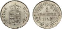 Württemberg Kreuzer Wilhelm I. 1816-1864. -