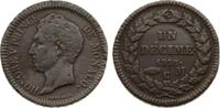 Monaco Cu Décime 1 Honoré V. 1819-1841. -