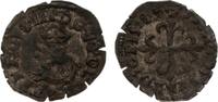 Frankreich Liard au Dauphiné 1 Heinrich III. 1574-1589. -