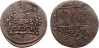 Mansfeld-Rechenpfennige und Jetons Kupfer Rechenpfennig Anton Koburger, Münzmeister in Eisleben 1555-1577. -