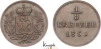 Schwarzburg-Rudolstadt Cu 1/8 Kreuzer Friedrich Günther 1807-1867. -