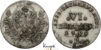 Brandenburg-Preußen 6 Kreuzer Friedrich Wilhelm III. 1797-1840. -