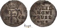 Brandenburg-Preußen Schilling Friedrich II. 1740-1786. -