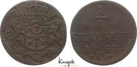 Brandenburg-Preußen Cu 1/4 Stüber 1 Friedrich II. 1740-1786. -
