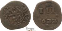 Mecklenburg-Rostock, Stadt Cu 3 Pfennig -