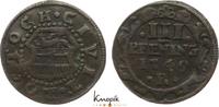Mecklenburg-Rostock, Stadt Cu 3 Pfennig -