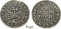 Osnabrück, Bistum 1/16 Taler Ernst August I. 1662-1698. -