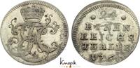 Sachsen-Hildburghausen 1/24 Taler Ernst Friedrich Karl 1745-1780. -