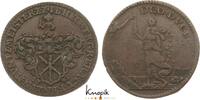 Harz-Münzmeisterpfennige Cu Münzmeisterpfennig 1 Johann Benjamin Hecht in Zellerfeld 1739-1763. -