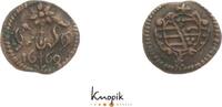 Sachsen-Altenburg Cu Heller Friedrich Wilhelm II. 1639-1669. -