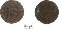 Nürnberg, Stadt Einseitiger Kipper Cu 2 Pfennig -