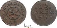 Osnabrück, Stadt Cu 1 1/2 Pfennig -