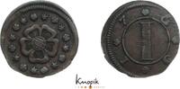 Lippe-Detmold Cu 1 Pfennig Simon August 1734-1782. -