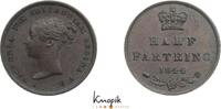 Großbritannien Cu Half-farthing Victoria 1837-1901. -
