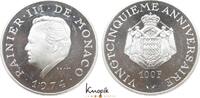 Monaco 100 Francs Rainier III. 1949-2005. -