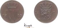 Niederlande-Königreich 1/2 Cent Wilhelm II. 1840-1849. -