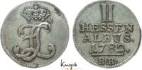 Hessen-Kassel 2 Albus Friedrich II. 1760-1785. -