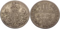 Osnabrück, Bistum 3 Mariengroschen Ernst August II. von York 1716-1728. -
