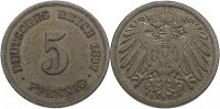 Kleinmünzen 5 Pfennig -